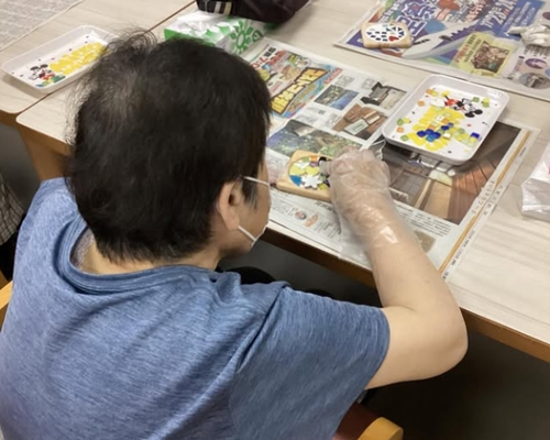 コースターづくり！
